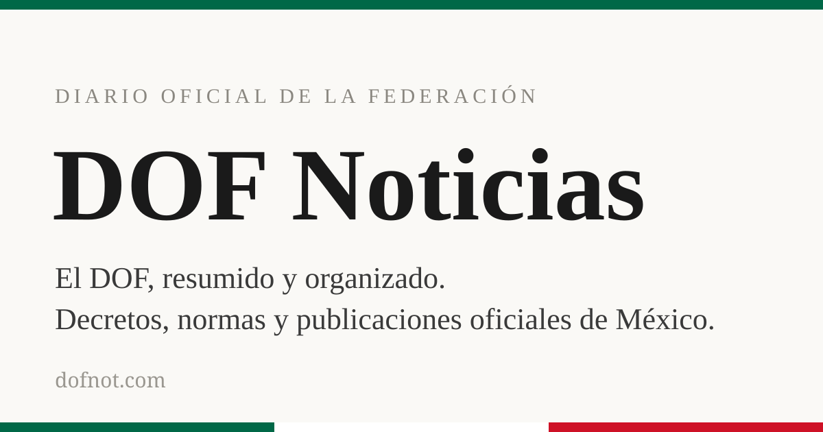 ACUERDO por el que se emiten las Reglas de Operación del Programa ...